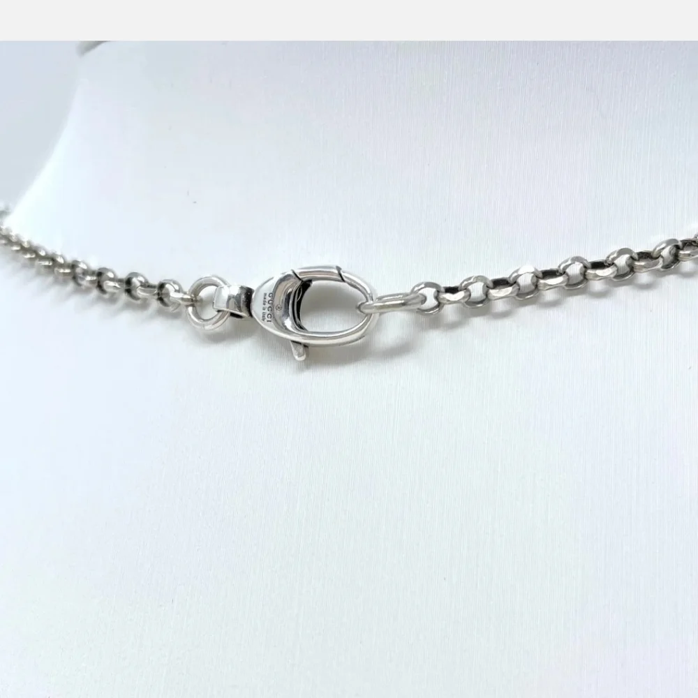 GUCCI KEY NECKLACE NWOT 925 Sterling silver - Picture 5 of 9